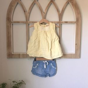 Toddler Summer Top & Shorts Set